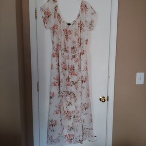 High low Rue 21 floral dress